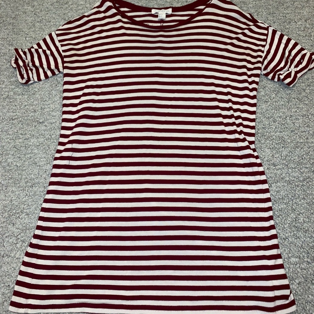 Forever 21 Stripped T-Shirt Dress